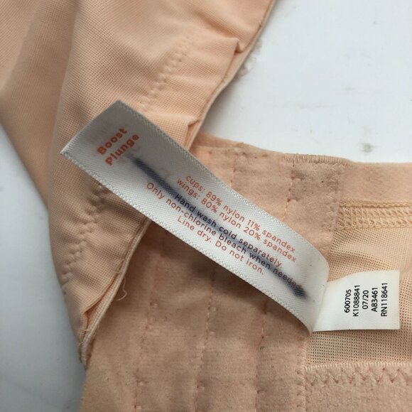 Cacique Beige Boost Plunge Bra Beige 46C - Picture 6 of 6